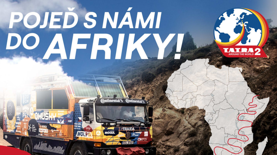 Tatra kolem světa 2 vyráží do Afriky